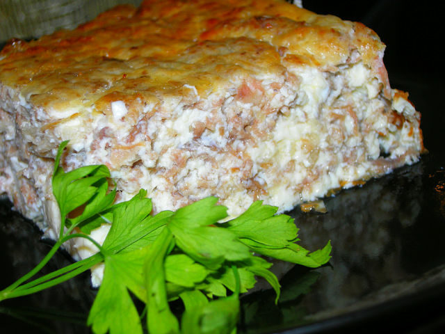 Фото для Омлет с мясом