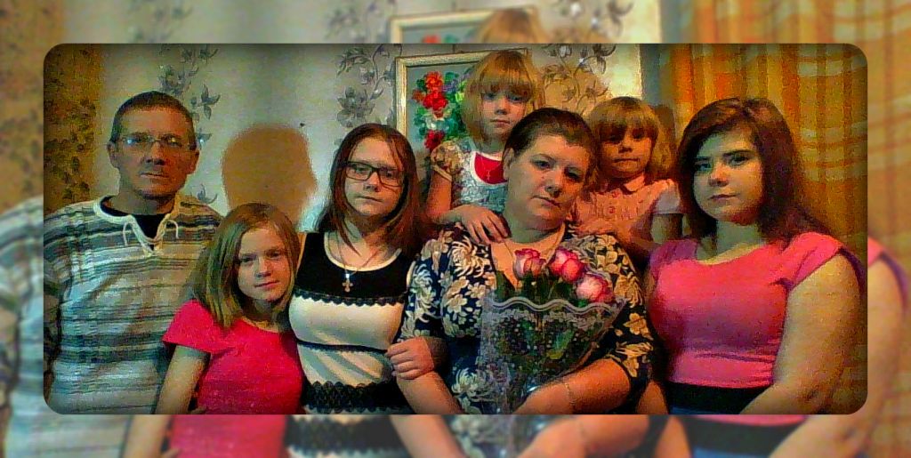 Фото для Многодетная семья после пожара