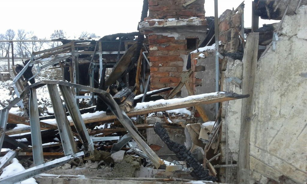 Фото для Сгорел дом в Подольхах