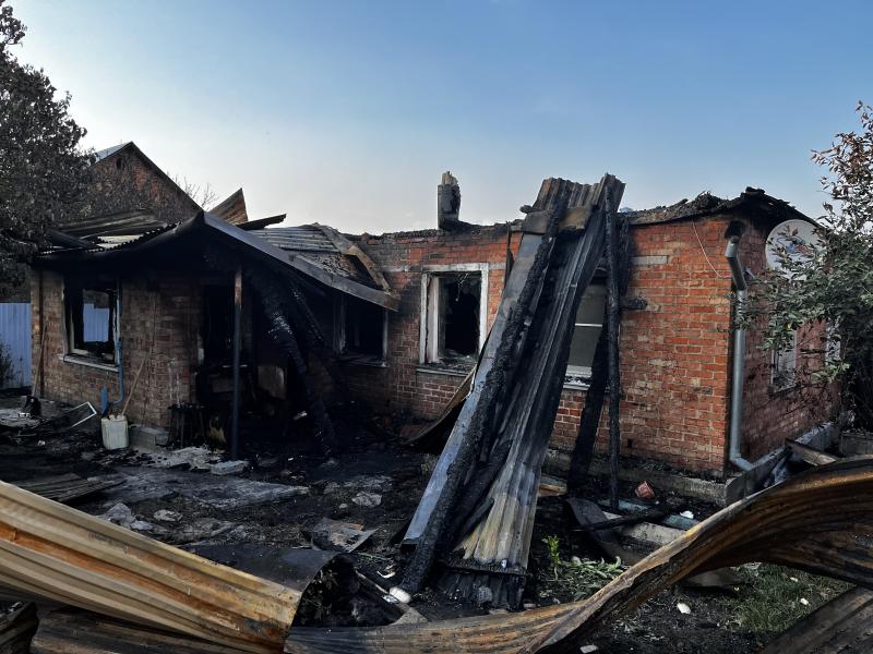 Фото для Сгорел дом, единственное жилье