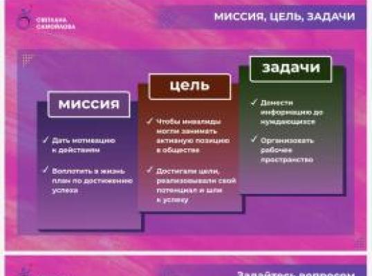 Фото для Моральная помощь инвалидам