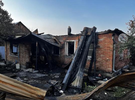 Фото для Сгорел дом, единственное жилье